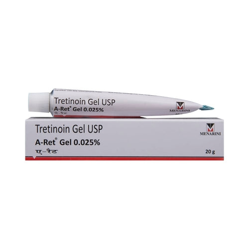 TRETINOIN GEL 0.025%, 0.05%, 0.1% Repairs Fine Lines & Wrinkles, Scar Treatment, Age and Sun Spots, Anti-Aging