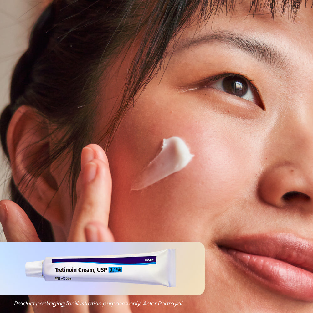 TRETINOIN CREAM 0.025%, 0.05%, 0.1% Repairs Fine Lines & Wrinkles, Scar Treatment, Age and Sun Spots, Anti-Aging